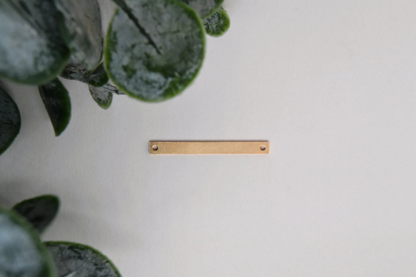 Gold Filled Blank Bar Connecter