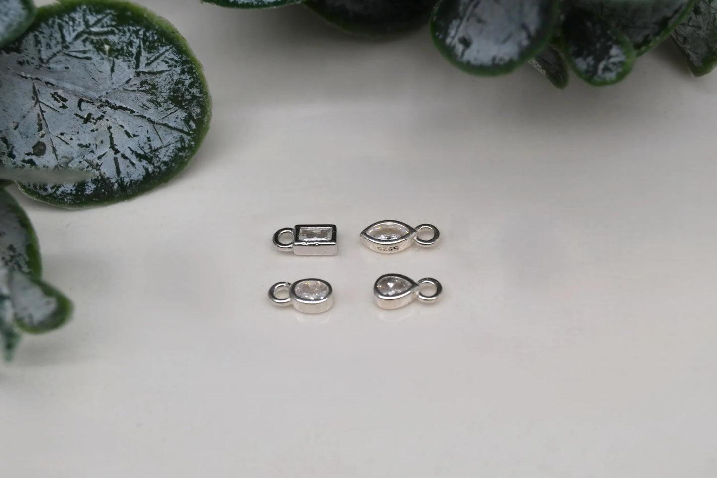 Small Stone Hanging Charms