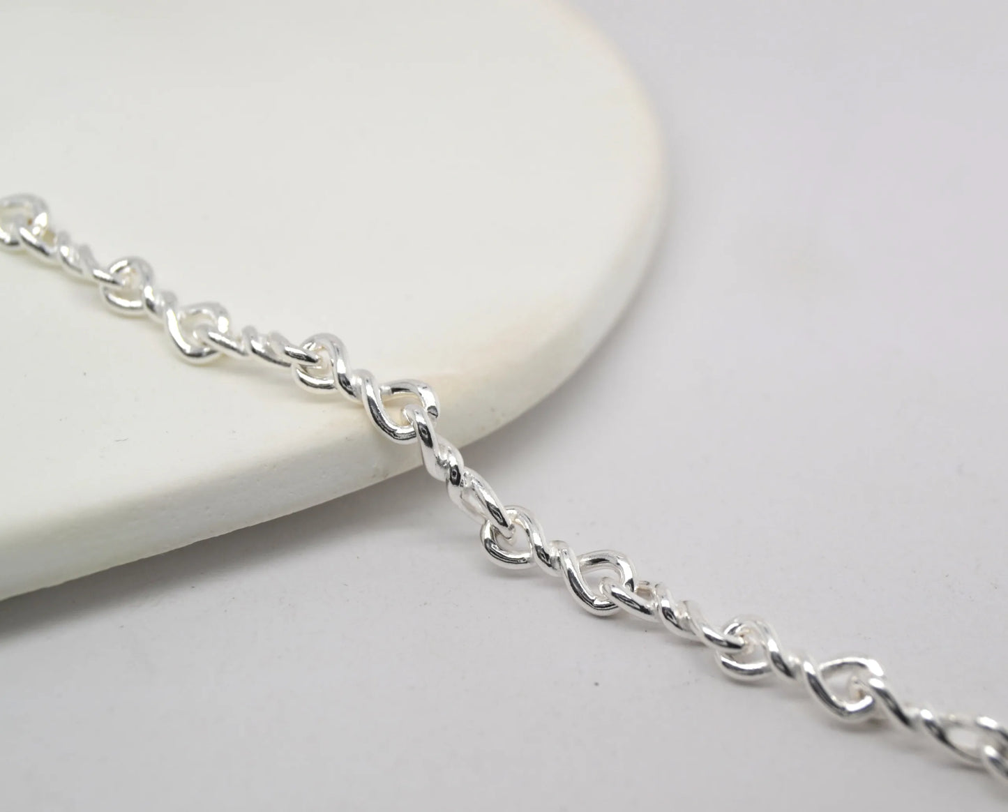 Figure Eight Silver Chain