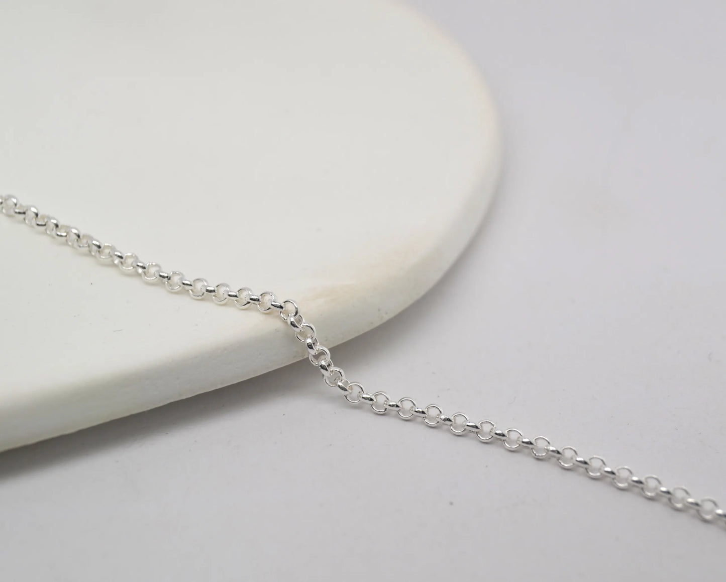 Rolo Silver Chain
