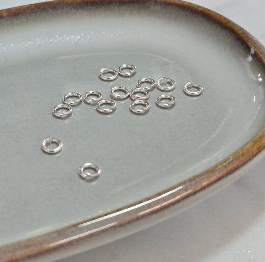 Sterling Silver Open Jump Rings