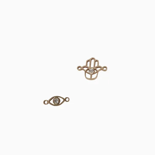 Gold-Filled Evil Eye