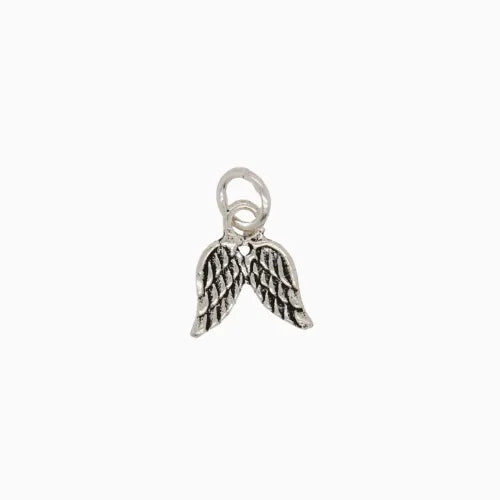 Silver Wings Charm