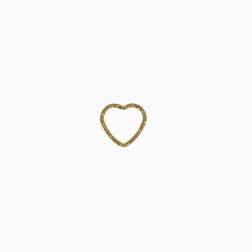 Textured Heart Connector
