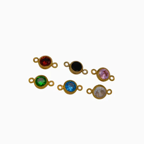 Gold Filled BirthStone Connector