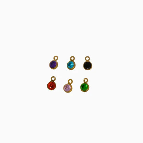 Small Hanging Gold Filled Birthstone