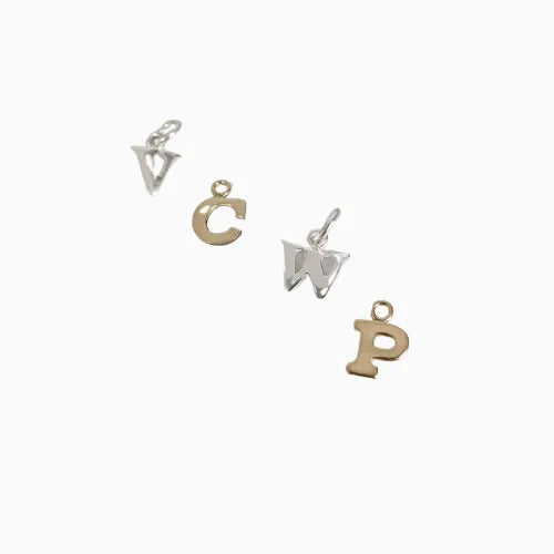 Hanging Initial Charm