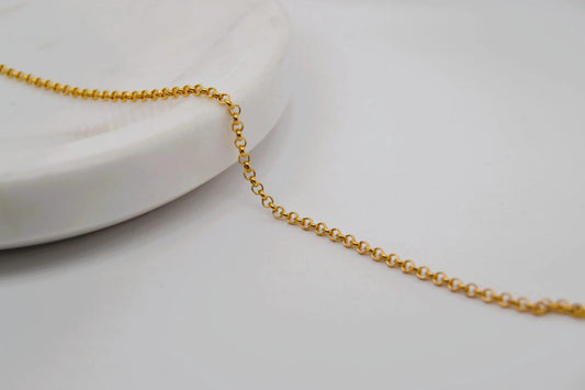 Round Rolo Chain Gold Filled