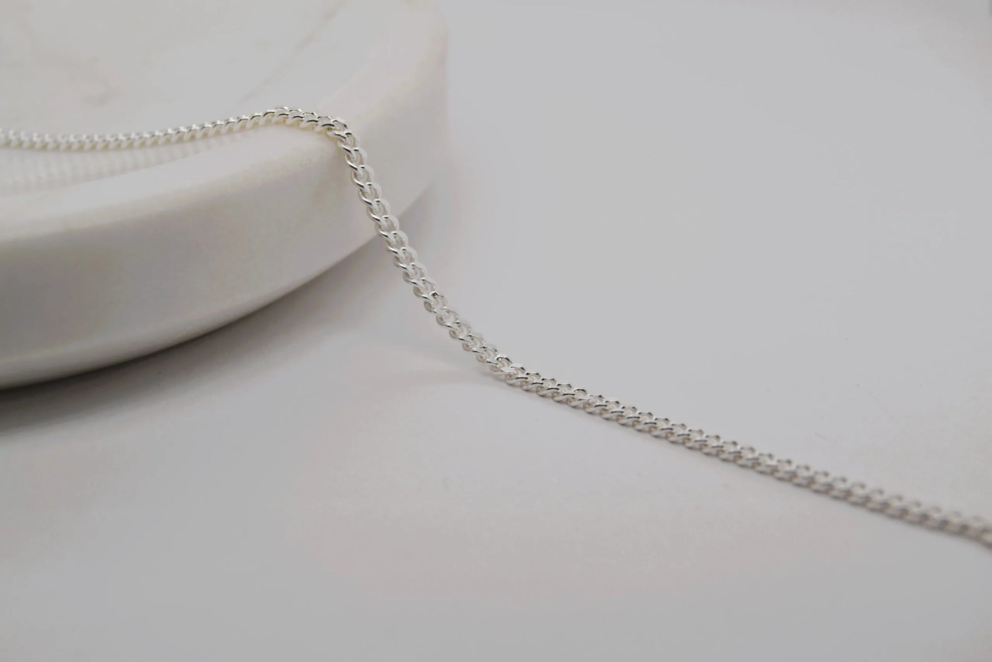 Cubin Chain 925 Silver