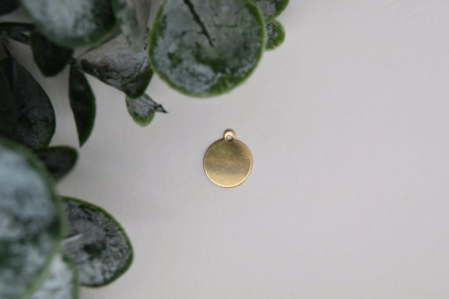 Gold Filled Blank Disc