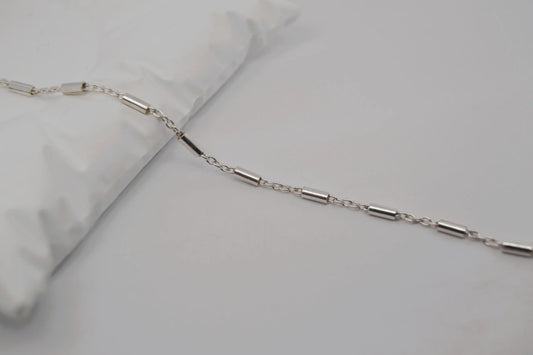 Tube Chain 925 Sterling silver