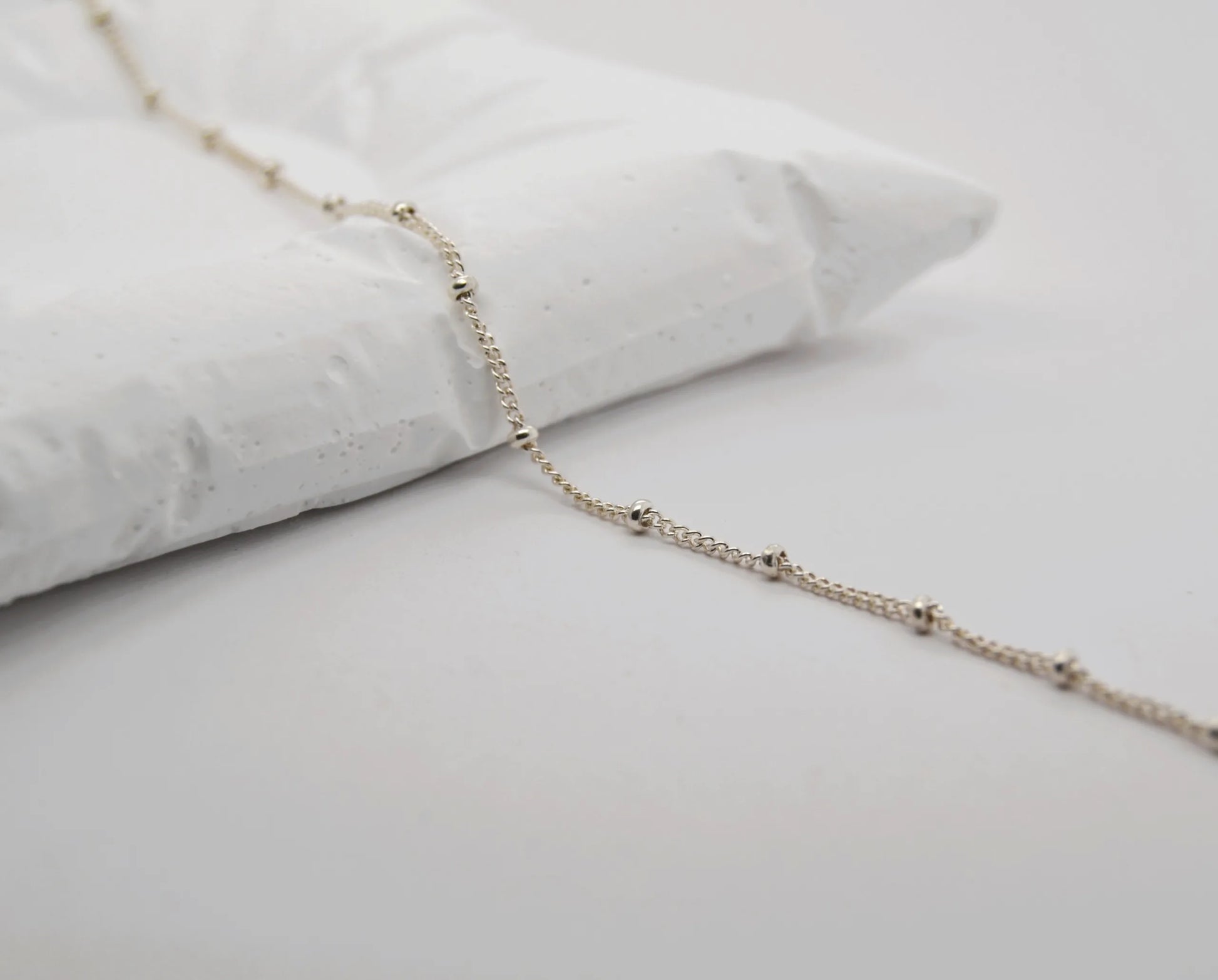 Curb Ball Chain 925 Sterling Silver