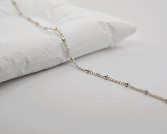 Curb Ball Chain 925 Sterling Silver