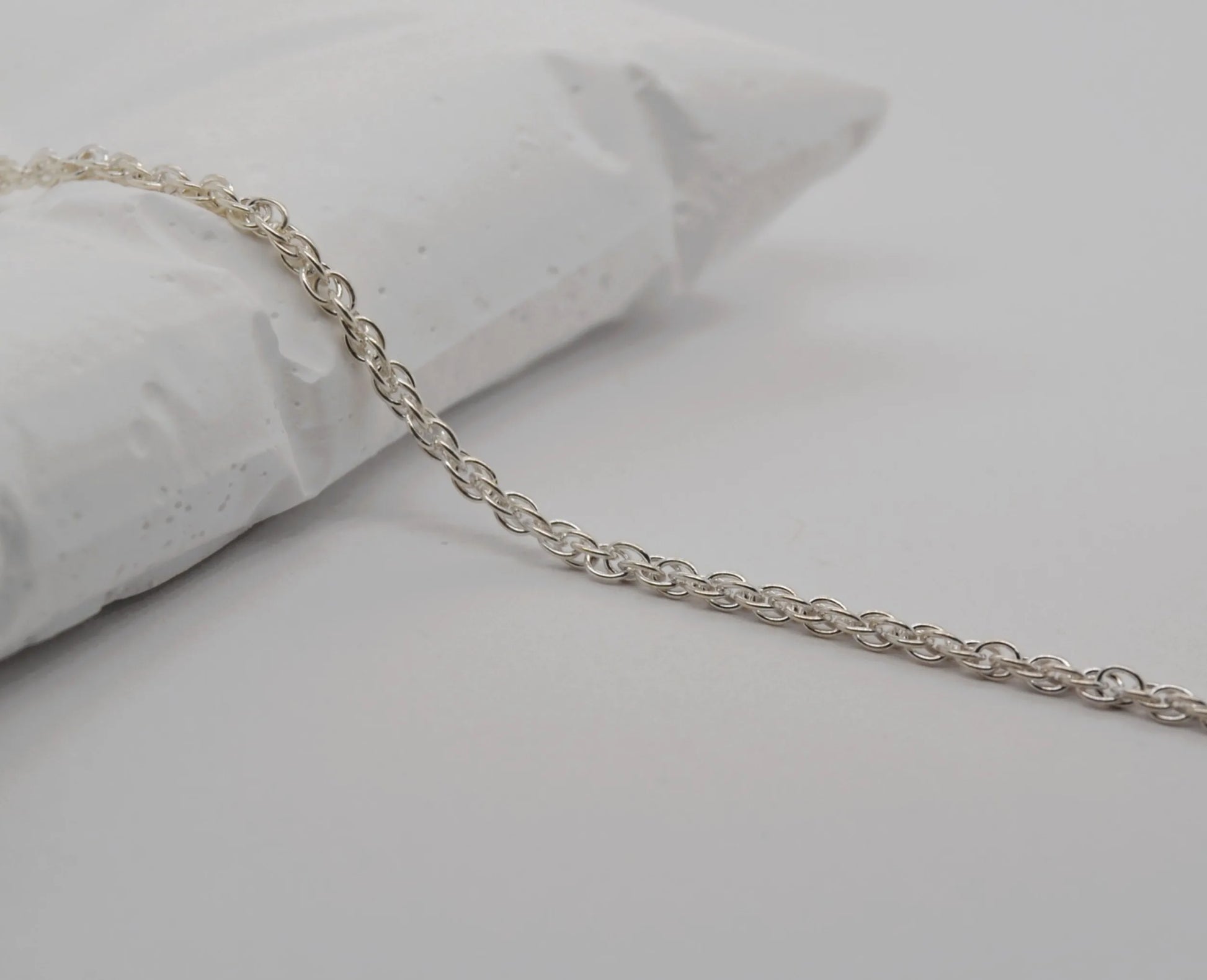 Loose Rope Chain 925 Sterling Silver