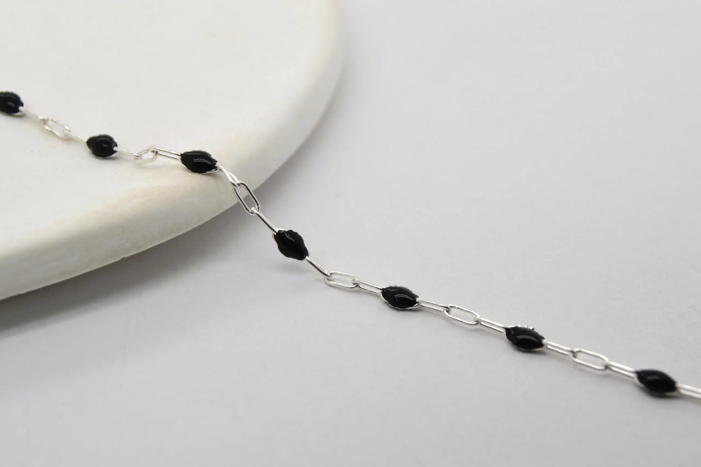Black Enamel Chain