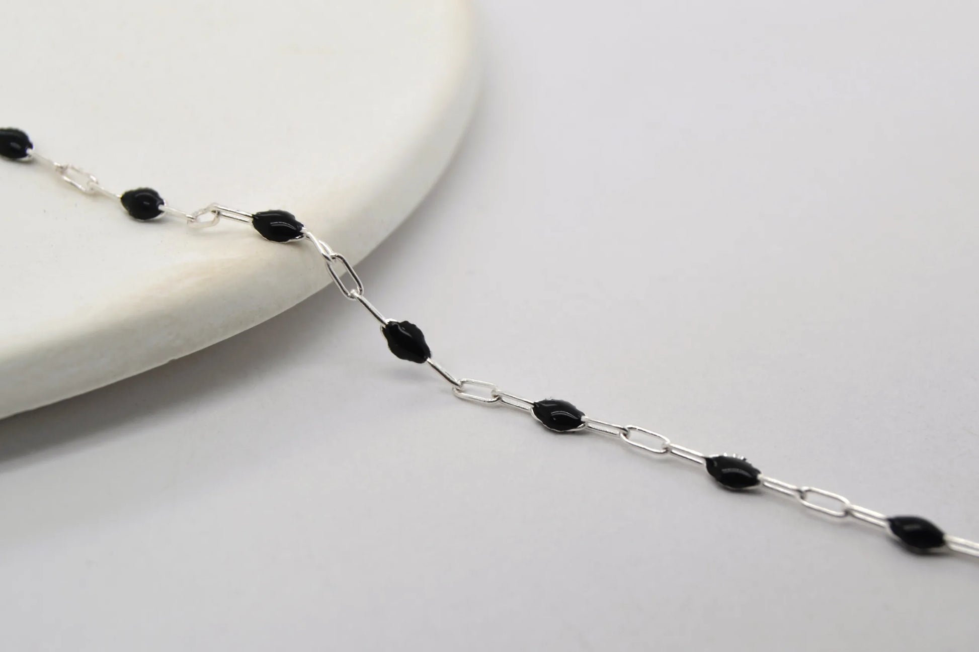 Black Enamel Chain