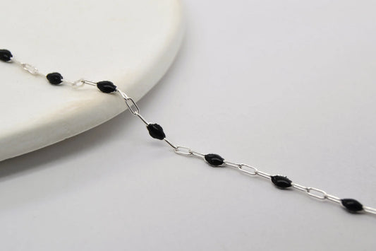 Black Enamel Chain