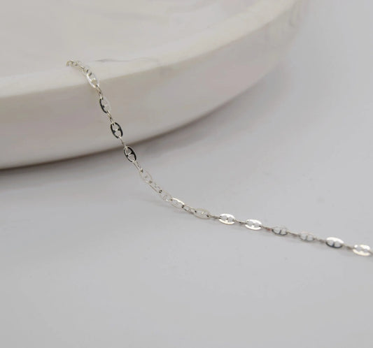 Small Silver Anchor Chain