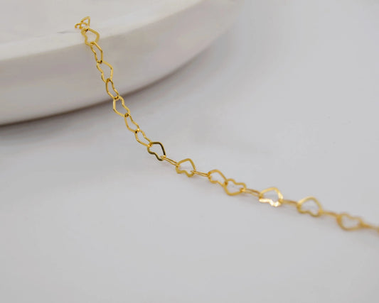 Gold Filled Heart Chain