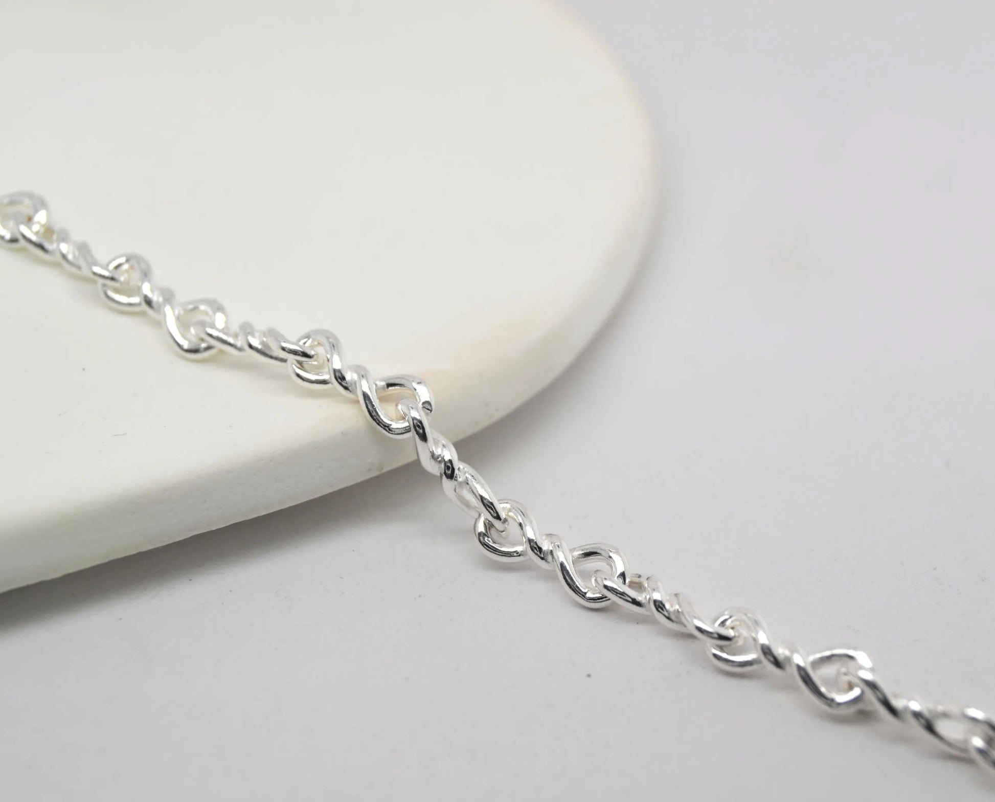 Figure Eight Silver Chain