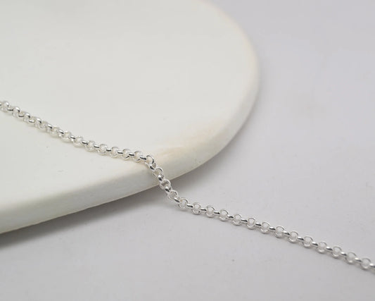 Rolo Silver Chain
